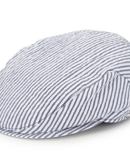 Devin - Cotton Blend Flat Cap By Wigens