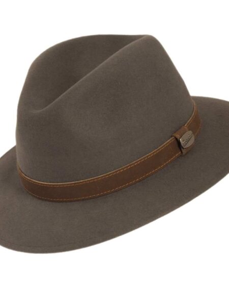 Borsalino Leopardi Crushable Hat