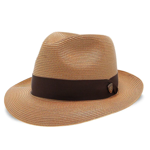 DOBBS | ROSEBUD WOVEN HEMP STRAW FEDORA HAT – World